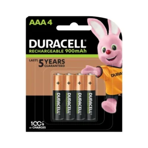 بطارية دوراسيل الكاين قابلة للشحن AAA 4 900mAh